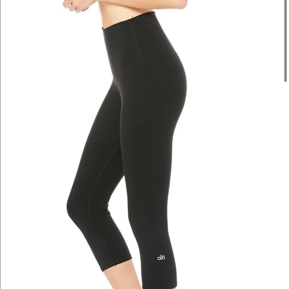 ALO YOGA High-Waist Airbrush Capri